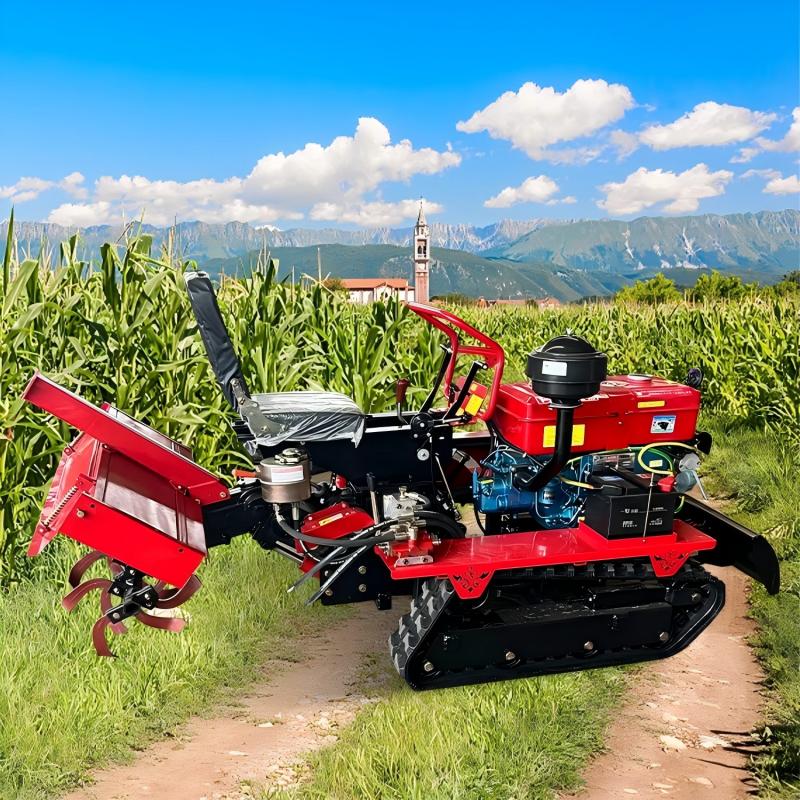 Garden Tiller Mini - Ride on Rotary Tiller Garden Mini