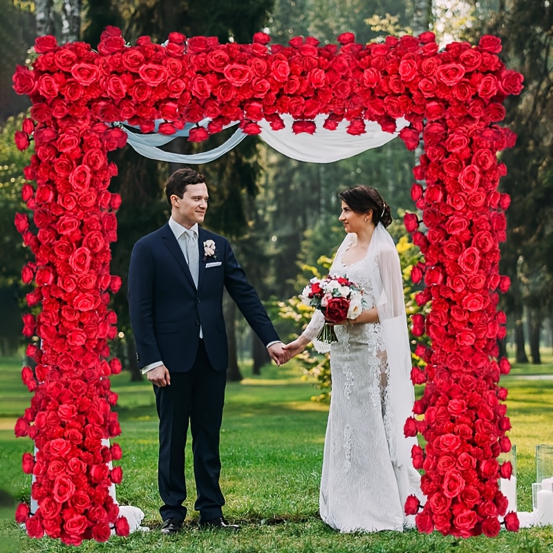 [Romantic Rose Flower Arch] El - огляд і ціна Outdoor Power For Wedding