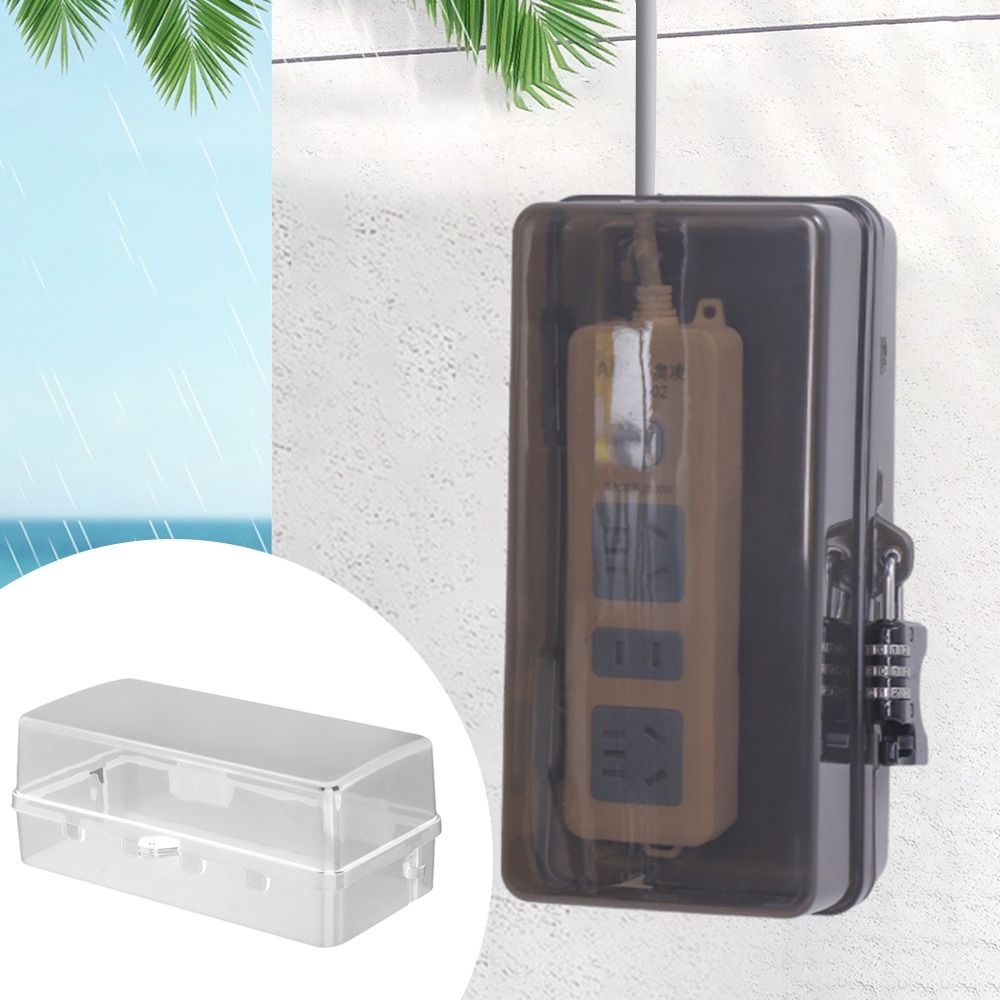 Durable Plastic Plug Box Anti- - огляд і ціна Outdoor Power Lead Cover