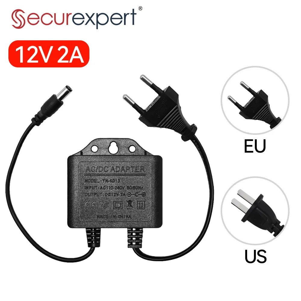 Power Adapter  DC12V 2A Waterp - огляд і ціна Outdoor Power Plug In