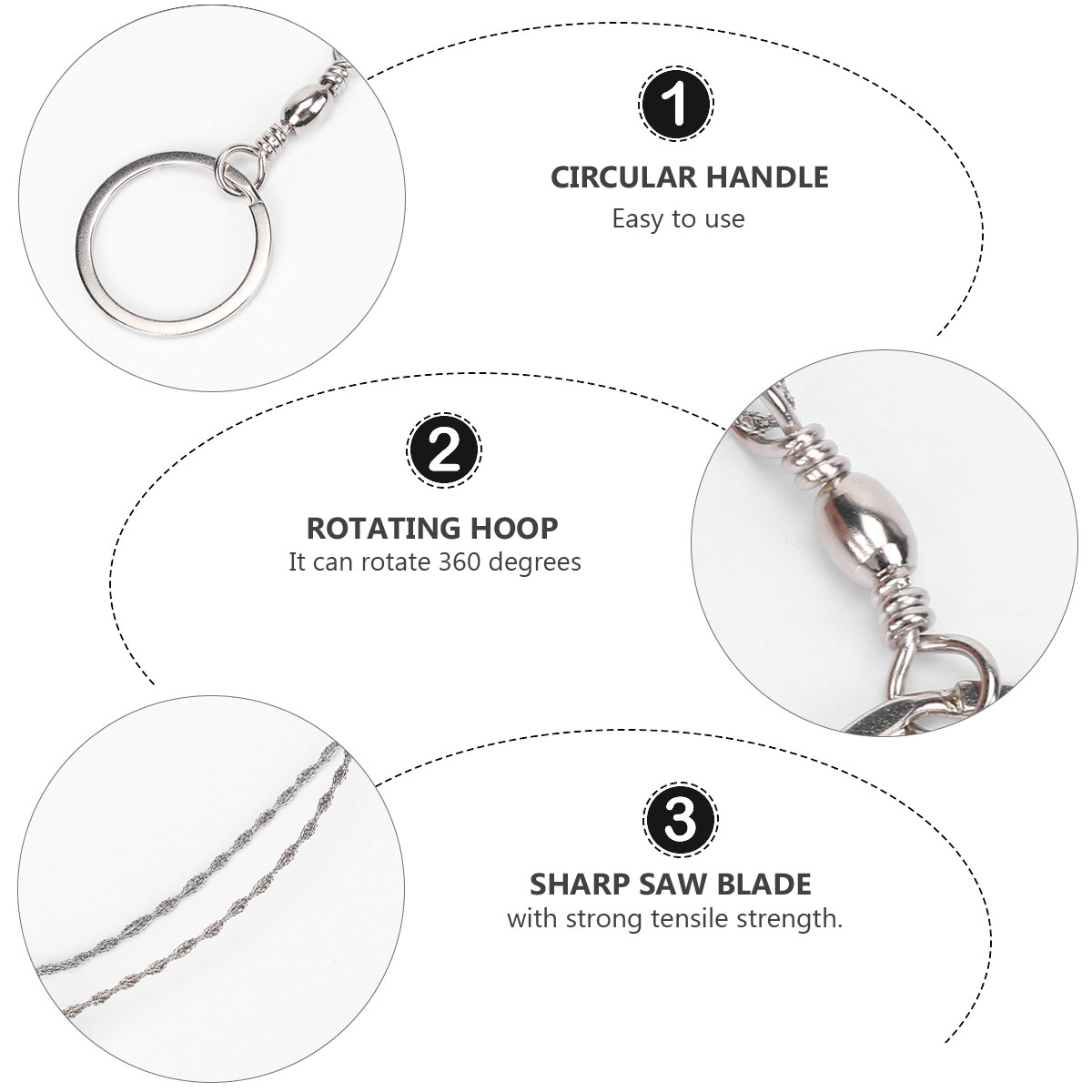 4Pcs Lightweight Survival Wire - огляд і ціна Outdoor Power Wire