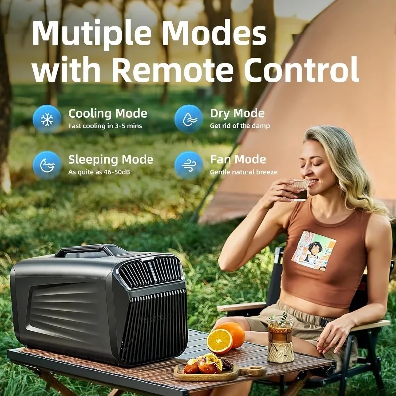 5200BTU Portable Air Condition - огляд і ціна Outdoor Power Vac