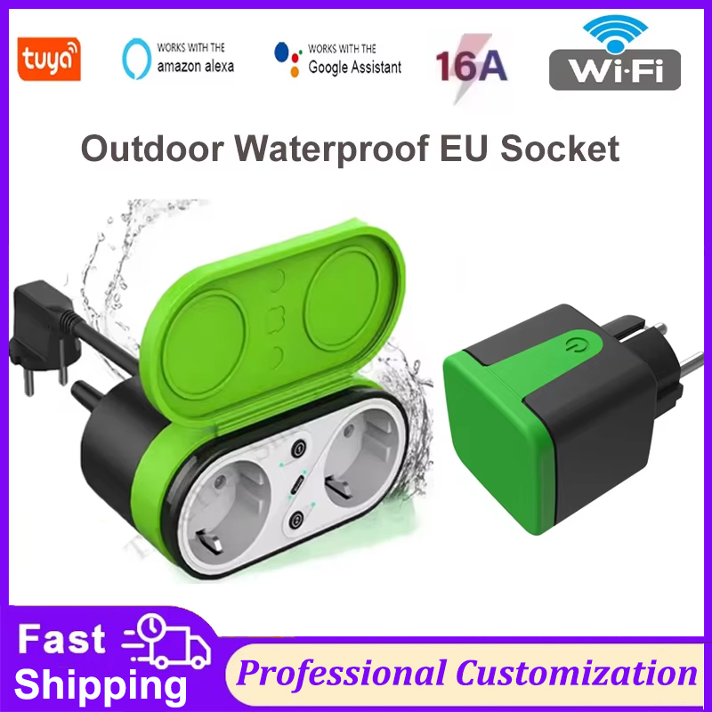 Tuya EU 16A Wifi Smart Outdoor - огляд і ціна Outdoor Power Plug