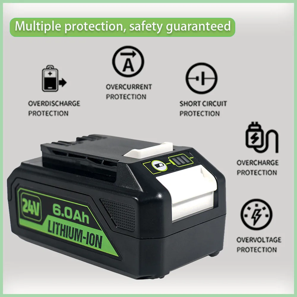 For Greenworks Battery 24V 3.0 - огляд і ціна Lawn Mower Battery