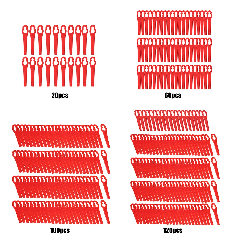 20/60/100/120Pcs Strimmer Blad - огляд і ціна Hedge Trimmer Cordless