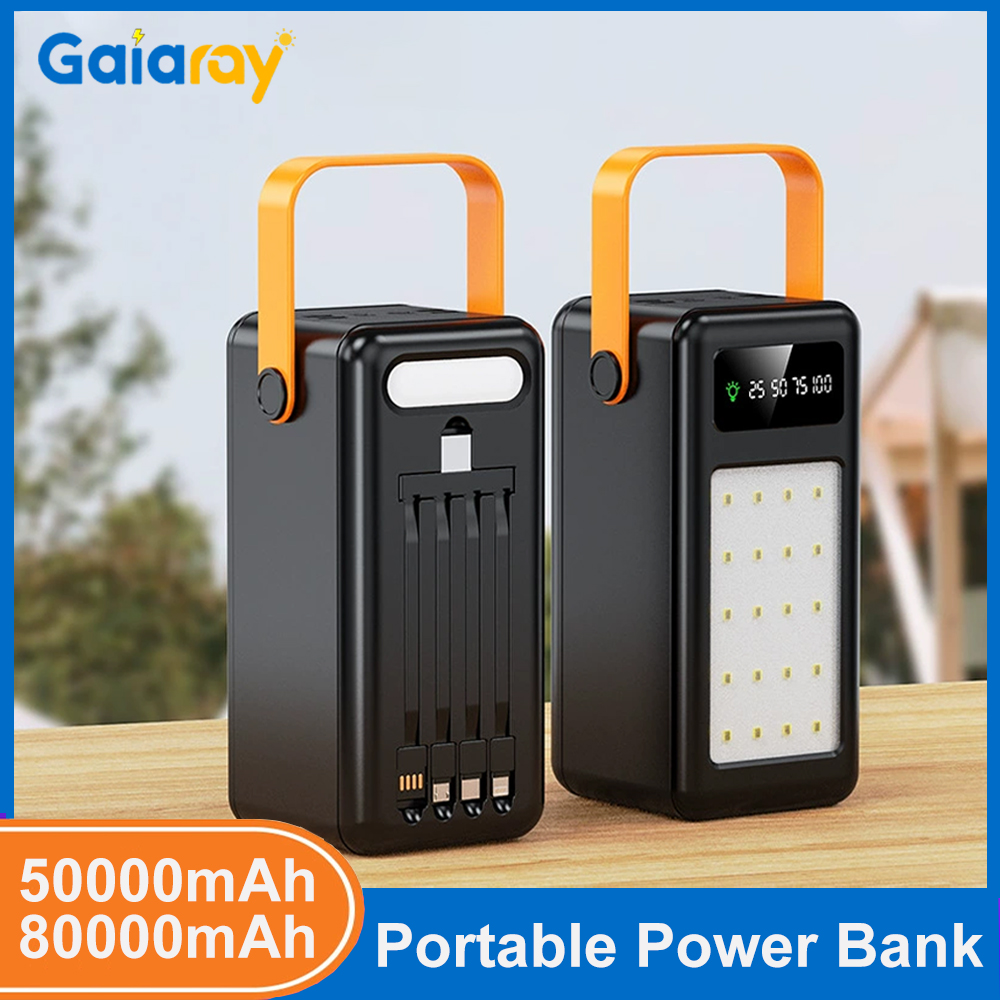 50000mAh 80000mAh Portable Pow - огляд і ціна Outdoor Power Wire