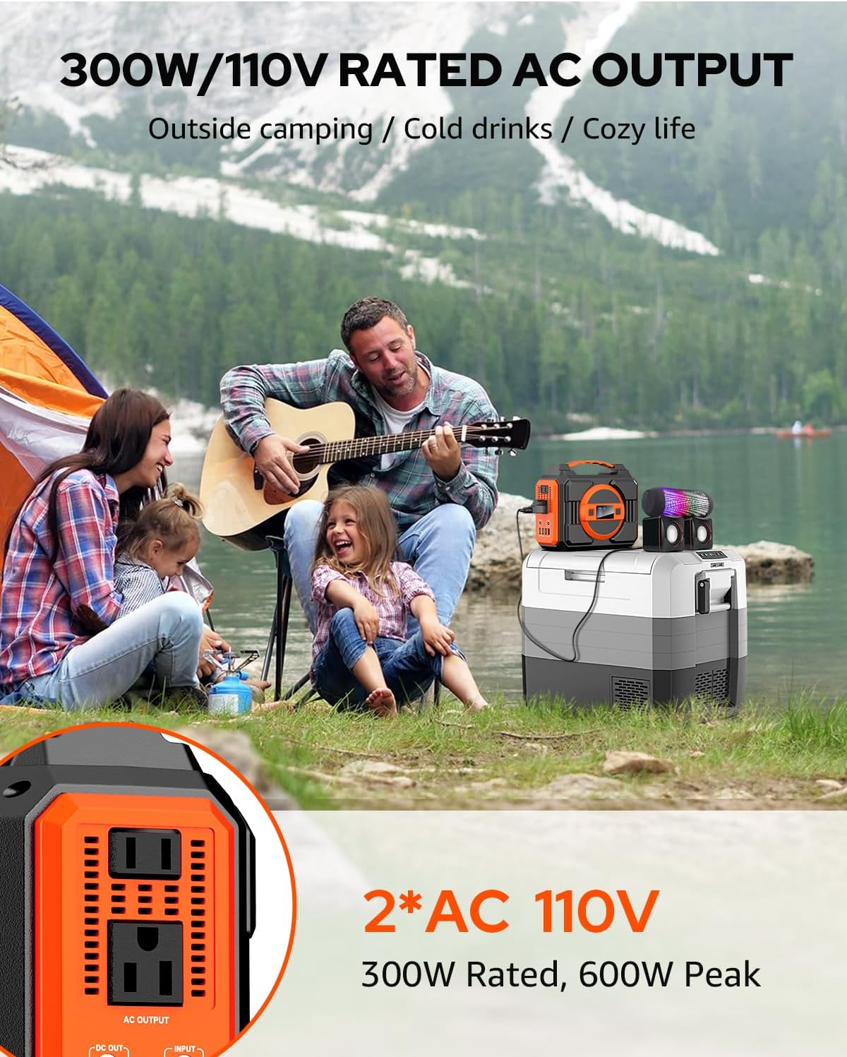Portable 300W 220Wh Power Stat - огляд і ціна Outdoor Power Vac