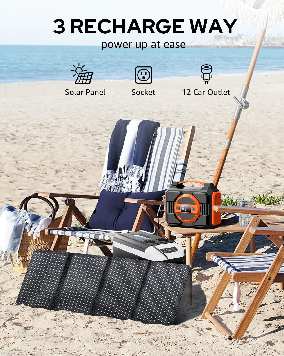 Portable 300W 220Wh Power Stat - огляд і ціна Outdoor Power Vac