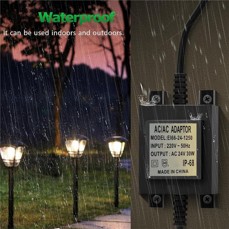 Outdoor LED Transformer 24 V A - огляд і ціна Outdoor Power Vac