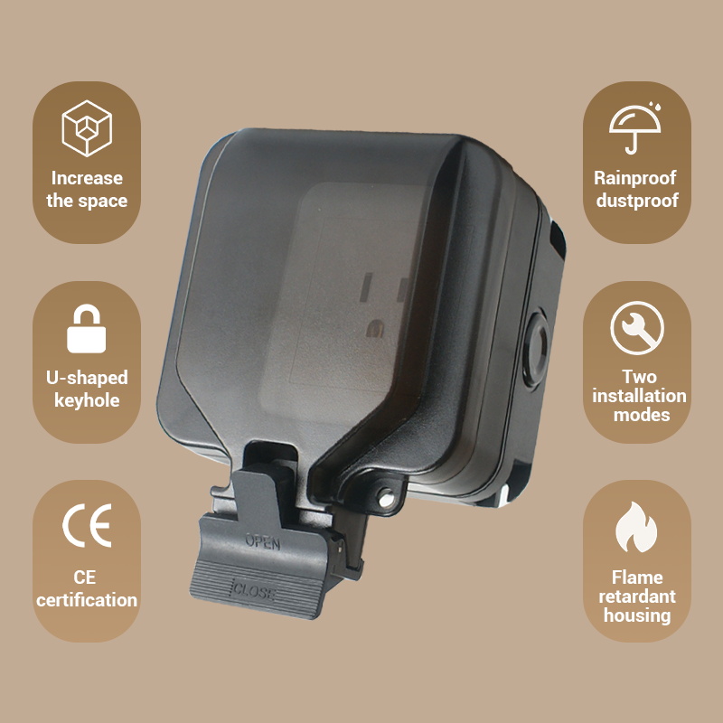 Avoir IP66 Wall Waterproof Soc - огляд і ціна Outdoor Power Strip