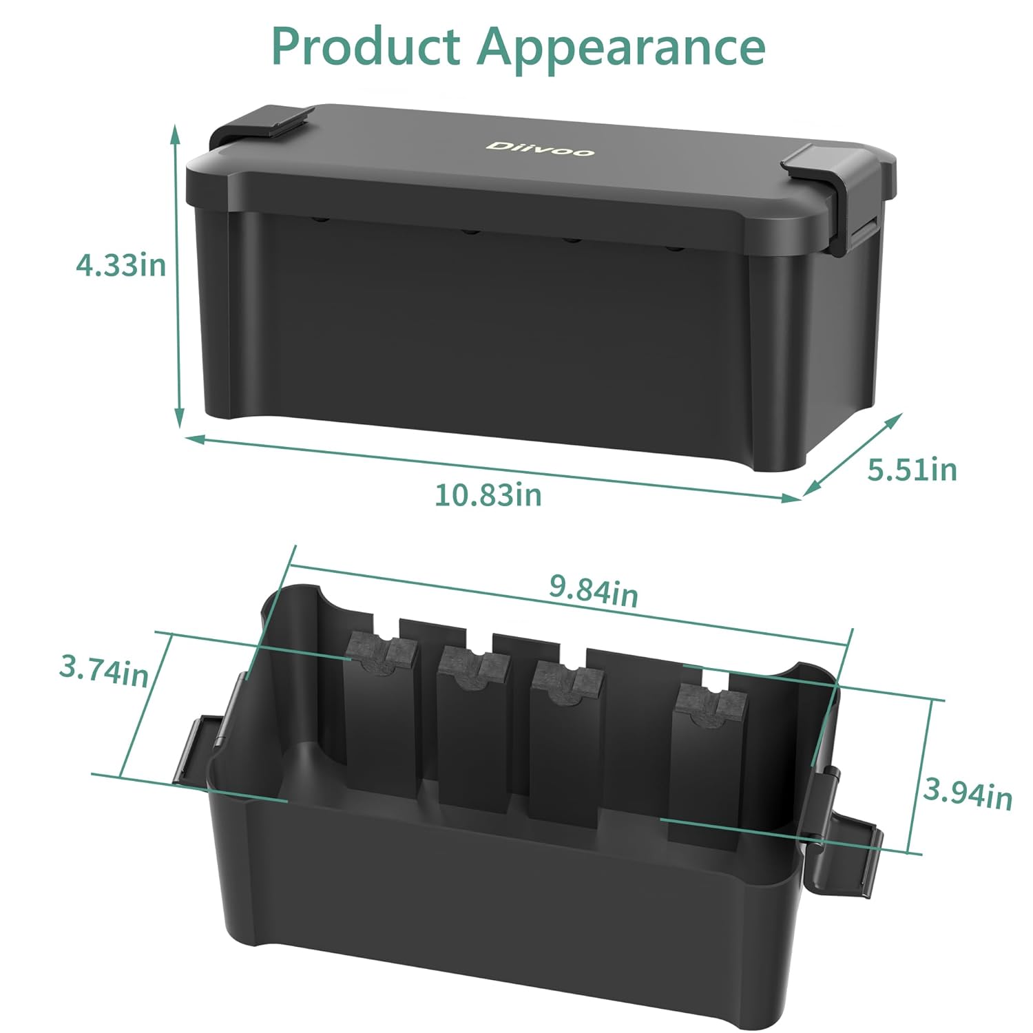 Diivoo Outdoor Waterproof Elec - огляд і ціна Outdoor Power Outlet
