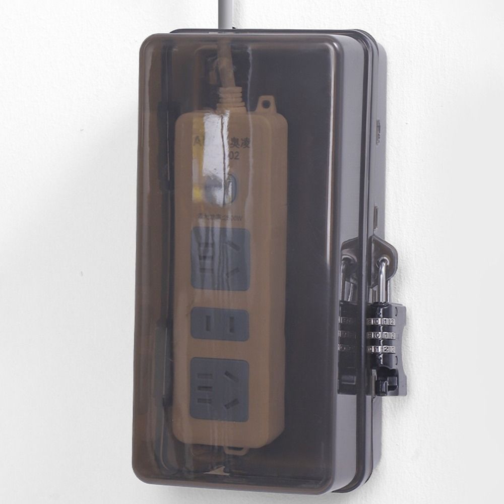 Portable Plastic Plug Box Anti - огляд і ціна Outdoor Power Strip