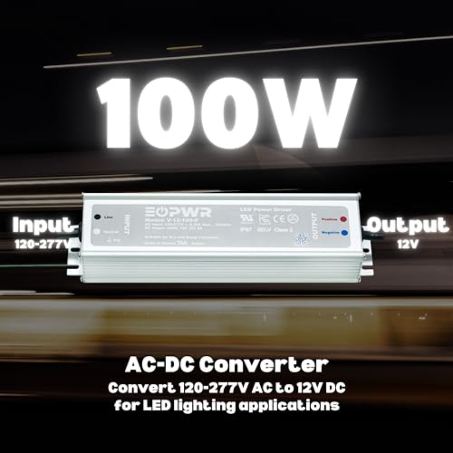 LED Driver Waterproof IP67 Pow - огляд і ціна Outdoor Power Plug In