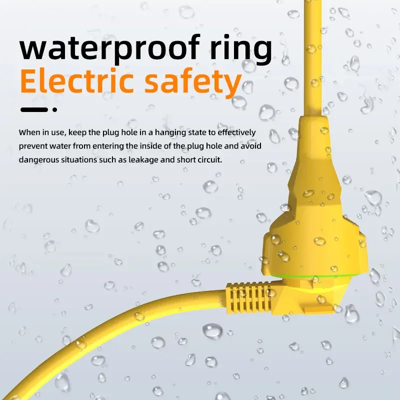 4KW 16A EU Schuko Power Strip  - огляд і ціна Outdoor Power Wire