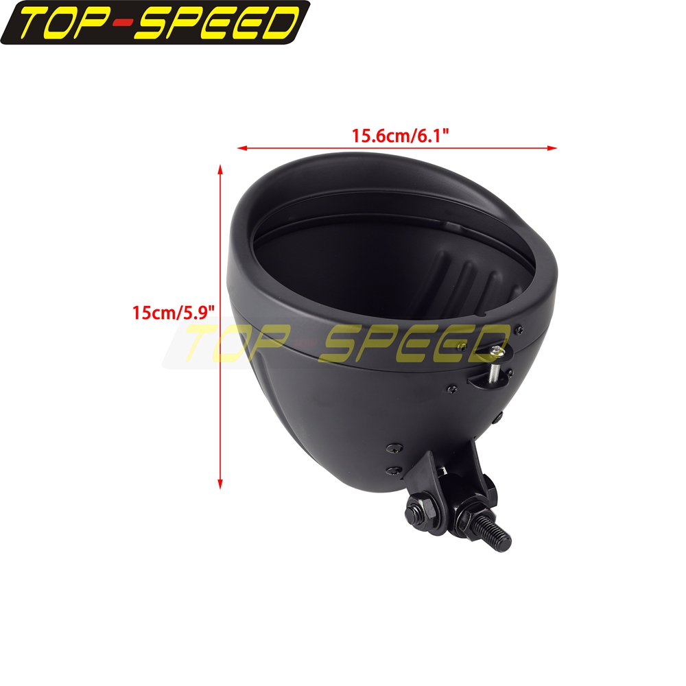 Black/Chrome Motorcycle Headla - огляд і ціна Outdoor Power Direct