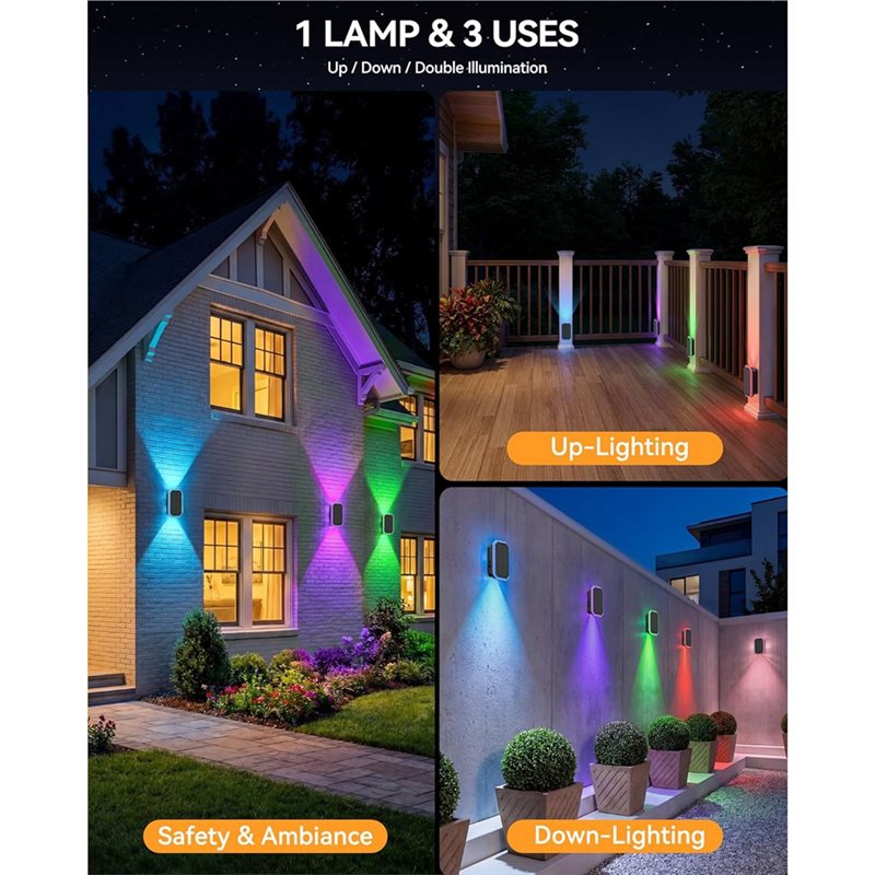 M12K-Bi-Directional Uplight& D - огляд і ціна Outdoor Power Direct