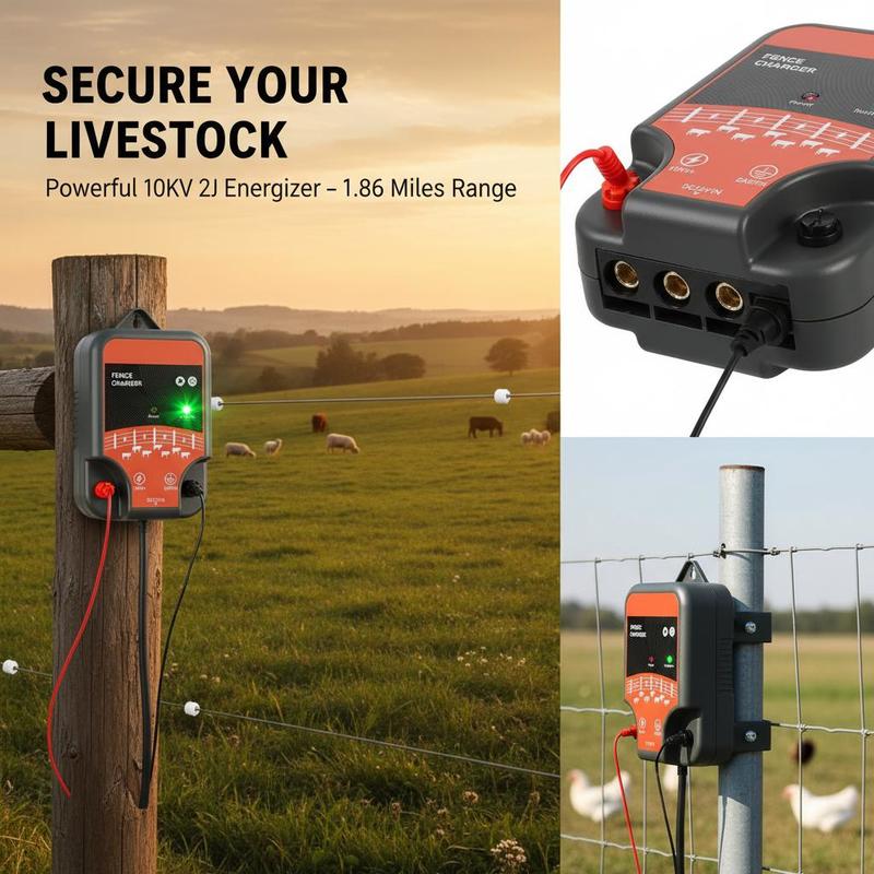 Livestock Energizer 10kV 2J Fo - огляд і ціна Outdoor Power Plug In